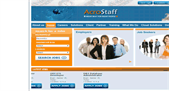 Desktop Screenshot of acrostaff.com