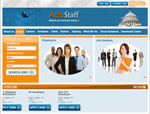 Tablet Screenshot of acrostaff.com